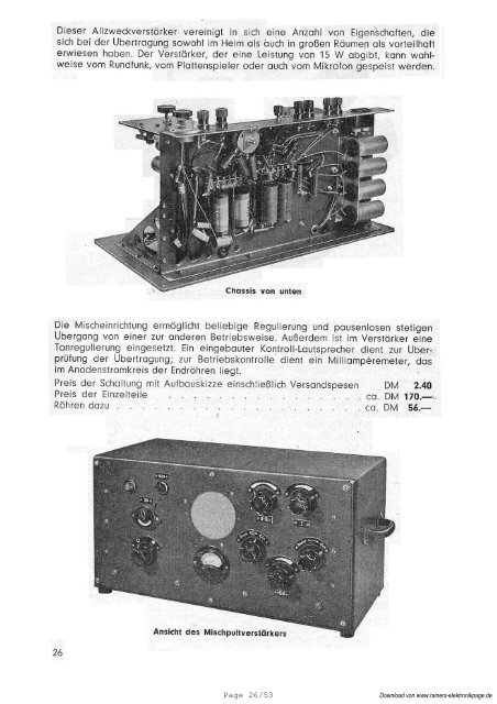 Page 1/53 - Rainers - Elektronikpage