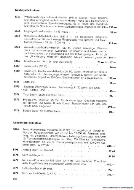 Page 1/53 - Rainers - Elektronikpage