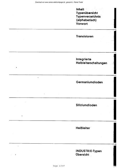 SIEMENS Datenbuch 1967 / 1968 Halbleiter - Rainers ...