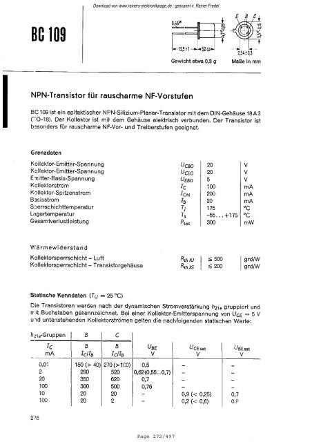 SIEMENS Datenbuch 1967 / 1968 Halbleiter - Rainers ...