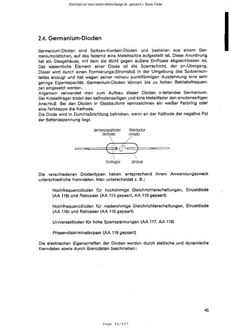 SIEMENS Datenbuch 1967 / 1968 Halbleiter - Rainers ...