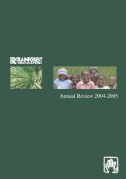 Download this publication - Rainforest Foundation UK