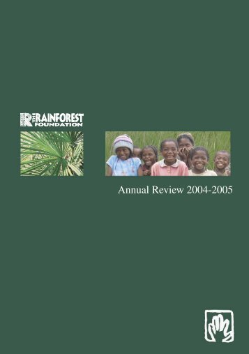 Download this publication - Rainforest Foundation UK