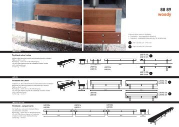 Parkbank woody - Raiss Baustoffe: Home