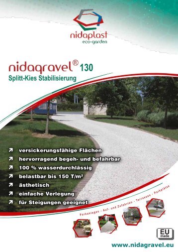 Datenblatt nidagravelÂ® 130 - Raiss Baustoffe: Home