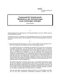 Fachanwalt fÃ¼r Verkehrsrecht | PDF - Rechtsanwaltskammer Berlin