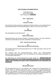 GeschÃ¤ftsordnung der Rechtsanwaltskammer in der Fassung vom ...