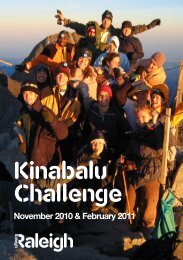 Kinabalu Challenge - Raleigh International