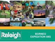 BORNEO EXPEDITION 08G - Raleigh International