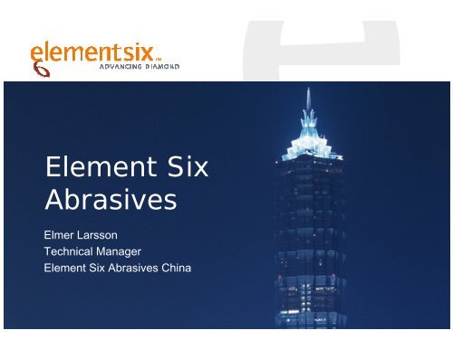 Element Six Abrasives
