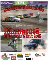 20 â 21.oktobris - Rallycross info