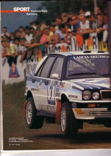 Rallye Racing, September 1989 - Rallye Frieg