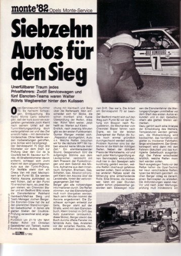 Monte-Service - Rallye Frieg