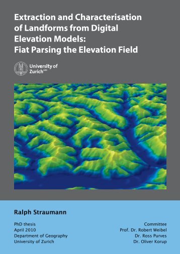 Fiat Parsing the Elevation Field - Straumann, Ralph