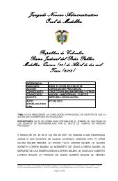 JUZGADO NOVENO ADMINISTRATIVO DEL - Rama Judicial