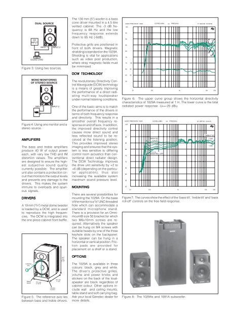Genelec 1029A Bi-amplified Monitoring System - Eberle AV