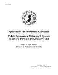Application for Retirement Allowance Public Employees' Retirement ...