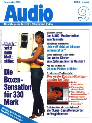 Audio 9-1982 Test AS3001 Four Tops - ASC 6000