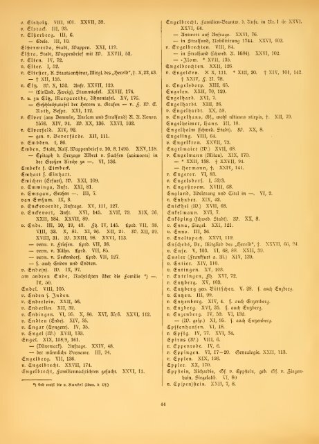 Gesamt-Register zu Jahrgang I-XXVI (1870-1895) der ... - Rambow