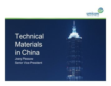 Technical Materials in China