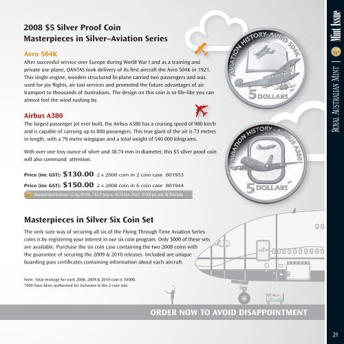 May 2009 Number 79 - Royal Australian Mint