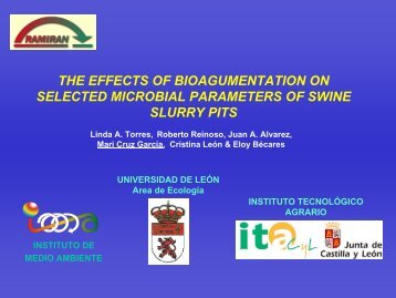 The effect of bioaugmentation on selected microbial ... - Ramiran