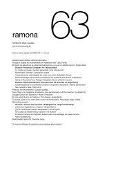 agosto de 2006 - Ramona
