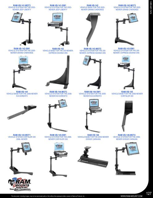 RAM Mount Catalog - RAM Mounts