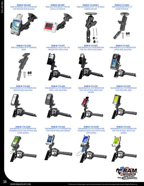 RAM Mount Catalog - RAM Mounts