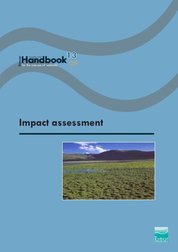 Impact assessment - Ramsar Convention on Wetlands