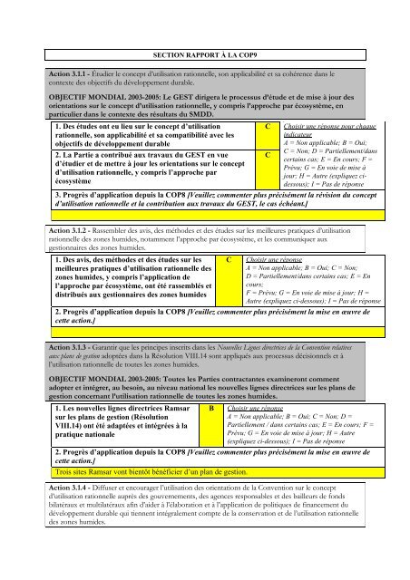 instrument de planification nationale pour l'application des ...