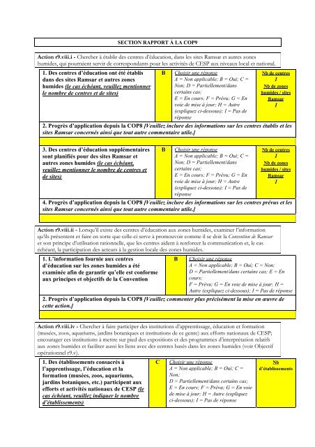 instrument de planification nationale pour l'application des ...