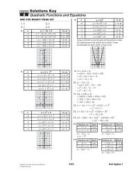 Answers to Holt Chapter 9