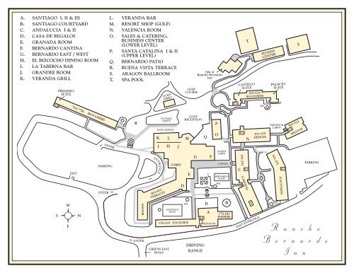 Rancho Bernardo Inn Map