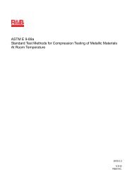 ASTM E 9-89a Standard Test Methods for Compression Testing of ...