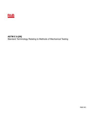 [09] Standard Terminology Relating to Methods of Mechanical Testing