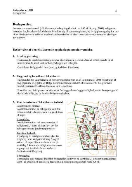 Lokalplan nr. 181 - Randers Kommune