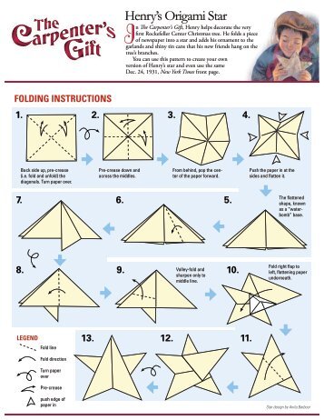 Henry's Origami Star