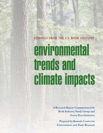 Environmental Trends and Climate Impacts - Randomhouse.biz