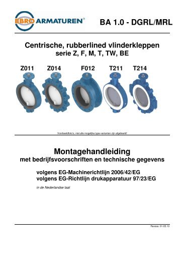 Verklaring volgens EG-Richtlijn - Ebro Armaturen