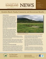 Goodwin Ranch - The California Rangeland Trust