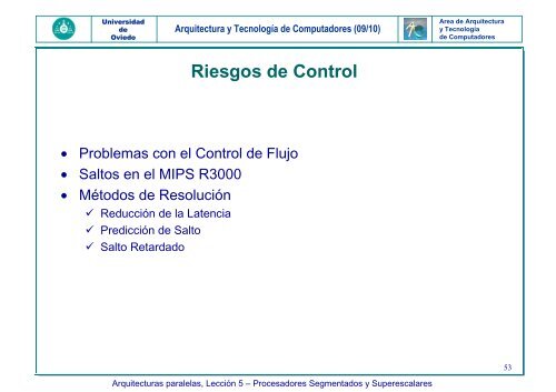 Salto Retardado - Arquitectura y Tecnología de Computadores ...