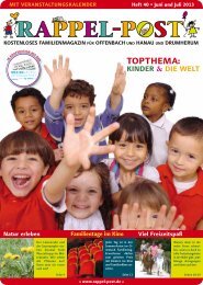 toptHema : Kinder & die welt - Rappel-Post