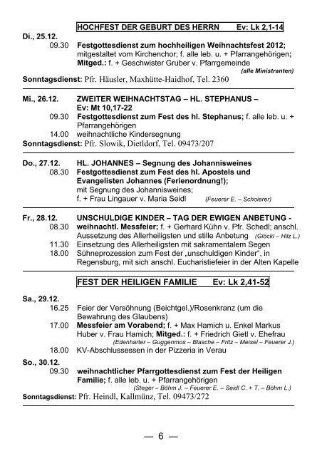 Weihnachtspfarrbrief 2012 - Rappenbuegl-st-josef.de