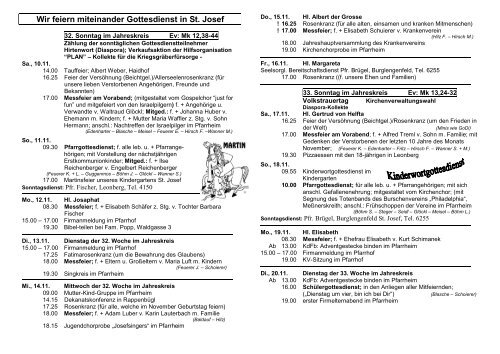 Pfarrbrief 10.11. - Rappenbuegl-st-josef.de