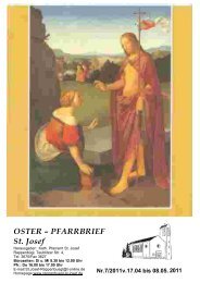 Osterpfarrbrief 2011 - Rappenbuegl-st-josef.de