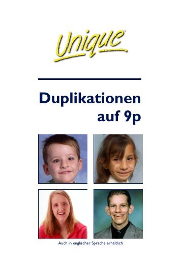 Duplications of 9p GermanFTNW - Unique - The Rare Chromosome ...