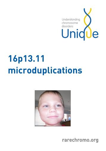16p13.11 microduplications - Unique - The Rare Chromosome ...