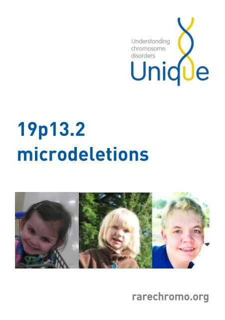 19p13.2 microdeletions - Unique The Rare Chromosome Disorder ...