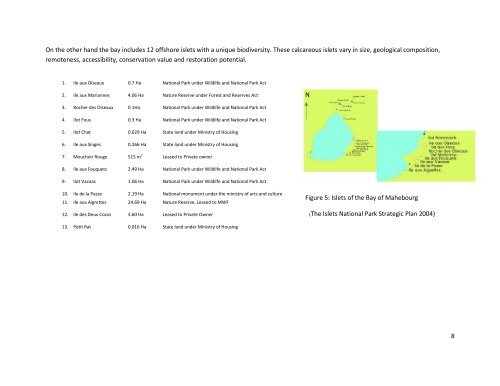 The Republic of Mauritius Project Plan - RarePlanet